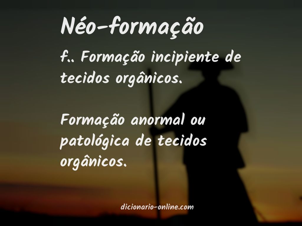 Significado de néo-formação