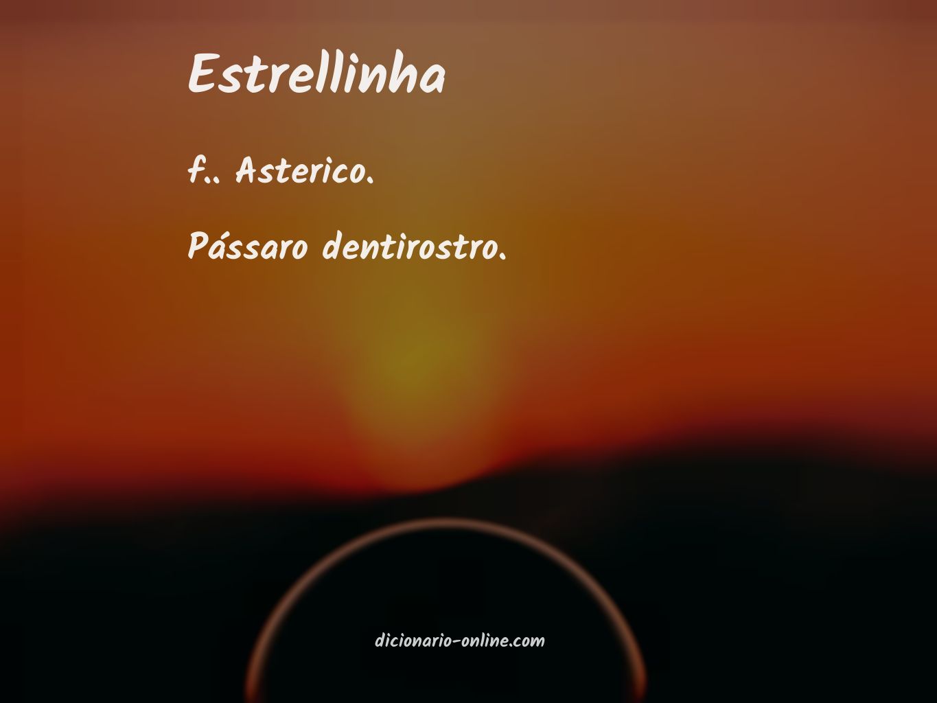 Significado de estrellinha