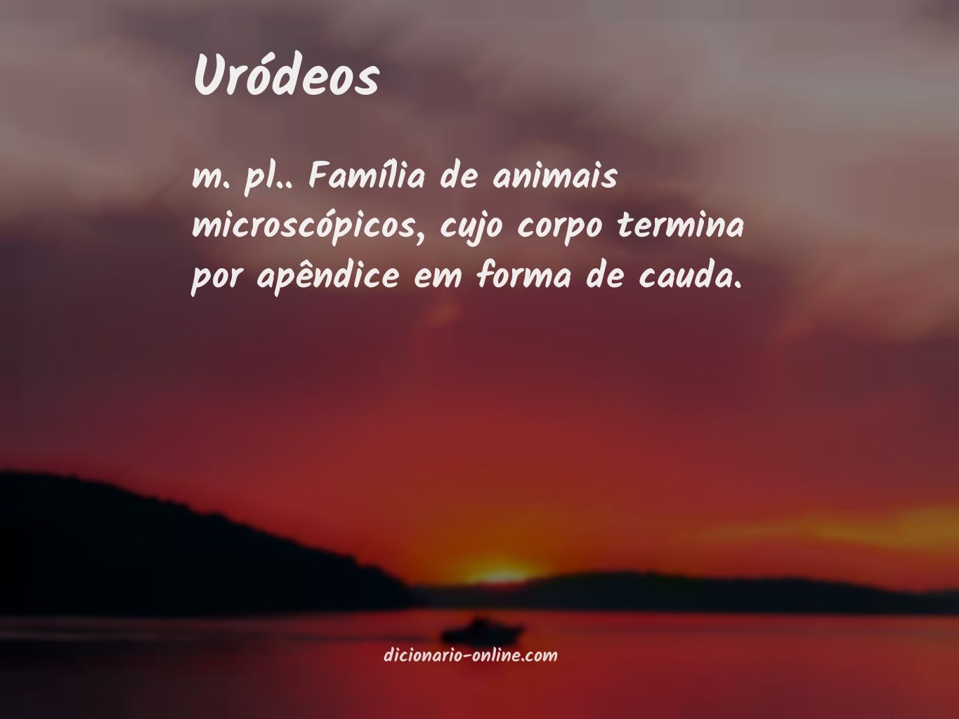 Significado de uródeos