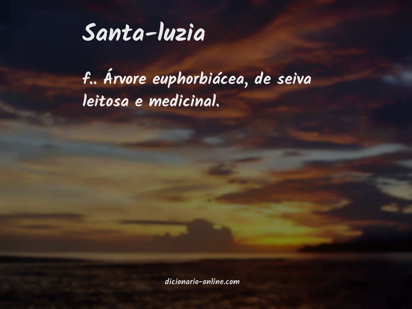 Significado de santa-luzia