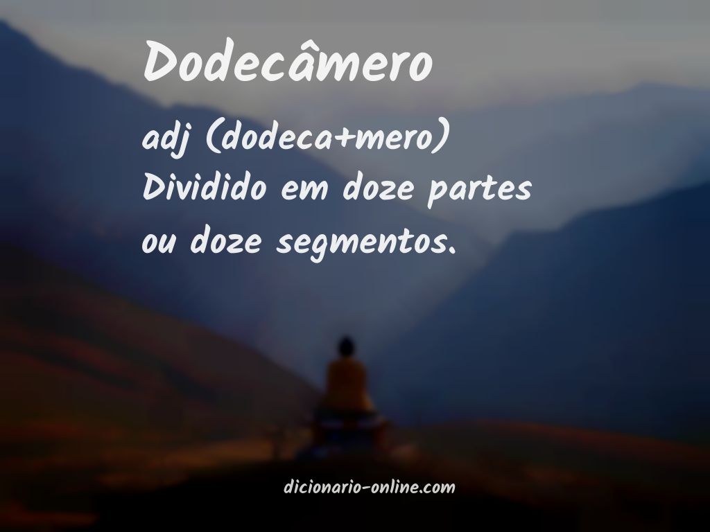 Significado de dodecâmero