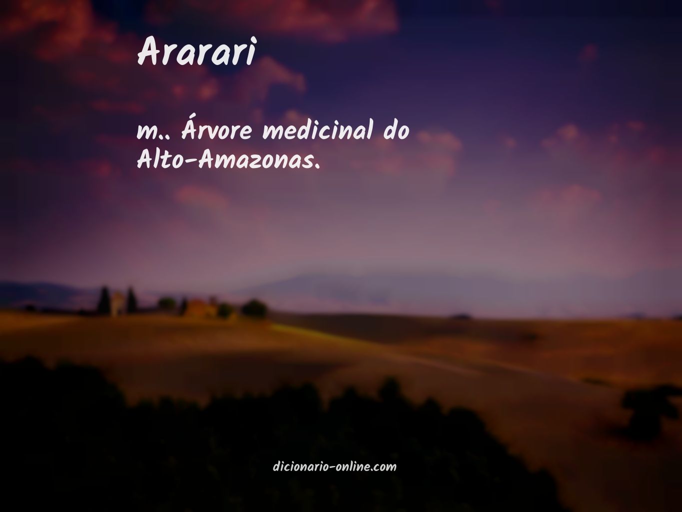 Significado de ararari