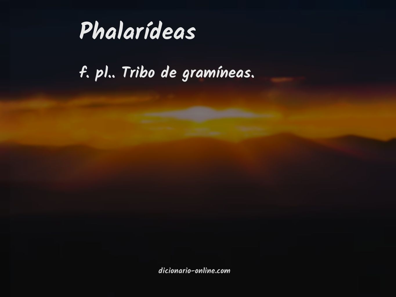 Significado de phalarídeas