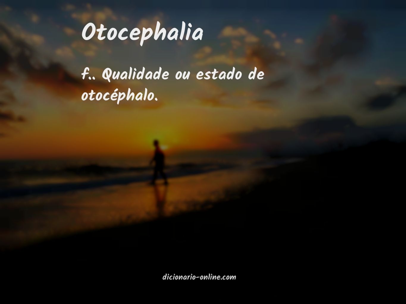 Significado de otocephalia