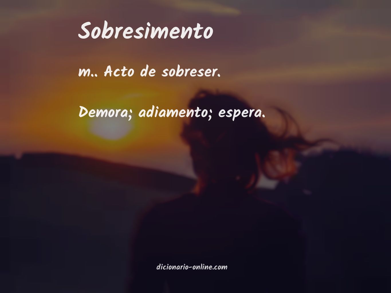 Significado de sobresimento