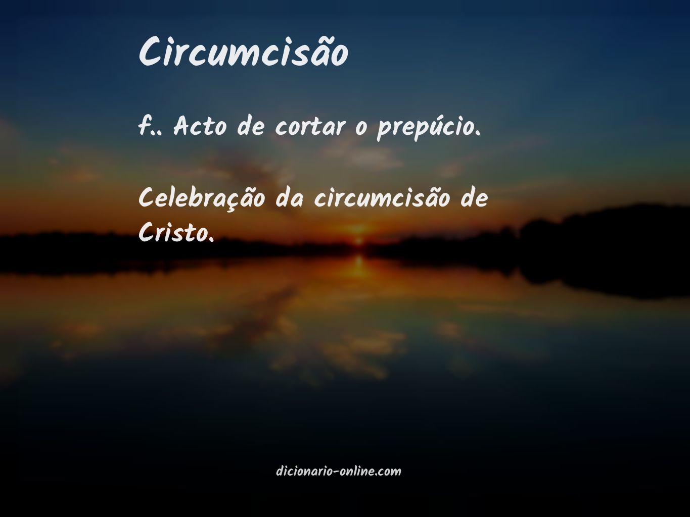 Significado de circumcisão