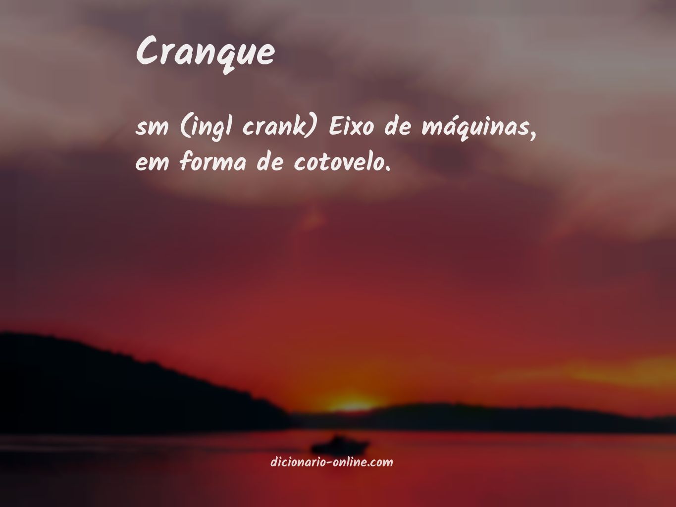 Significado de cranque