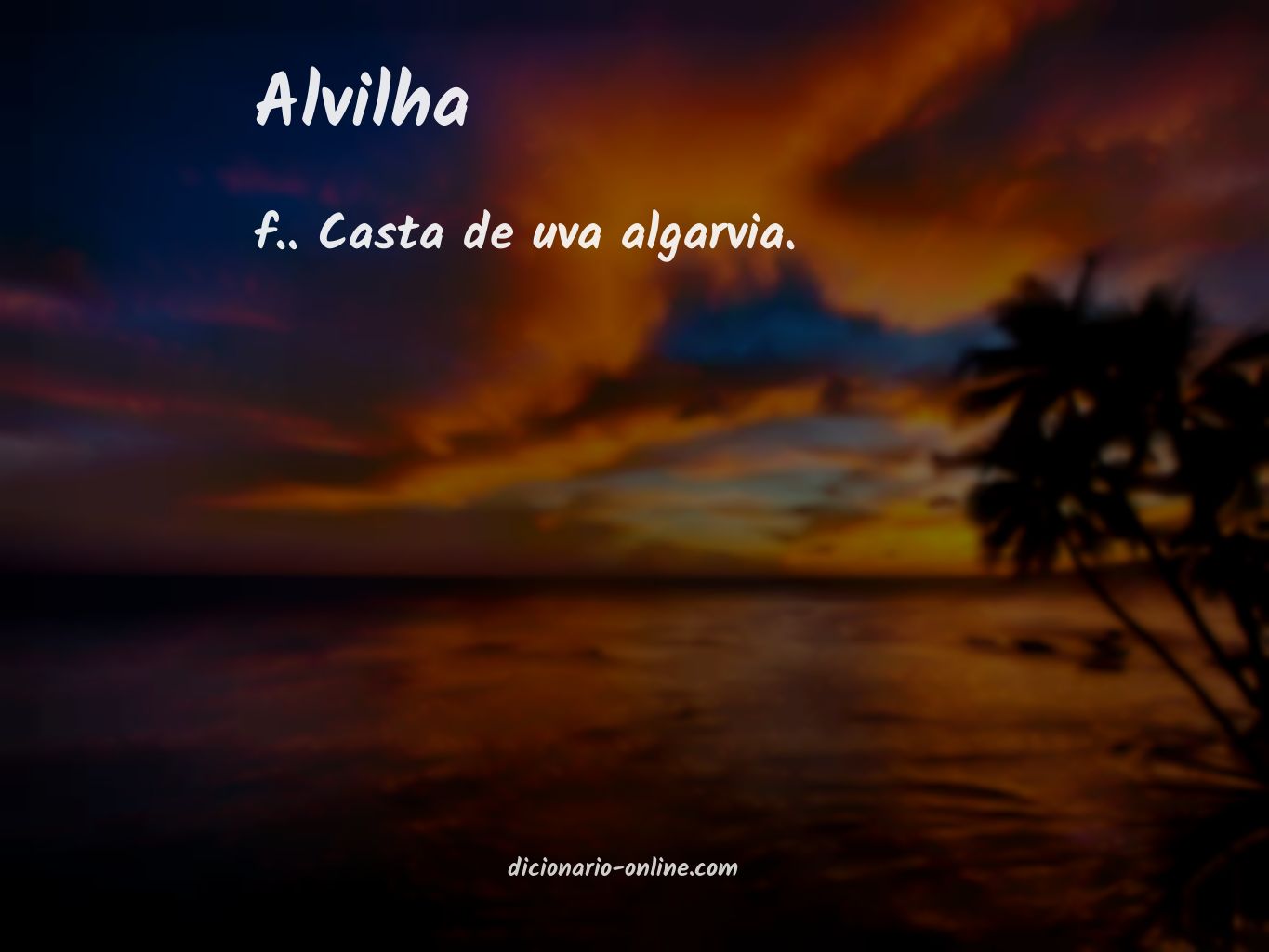 Significado de alvilha