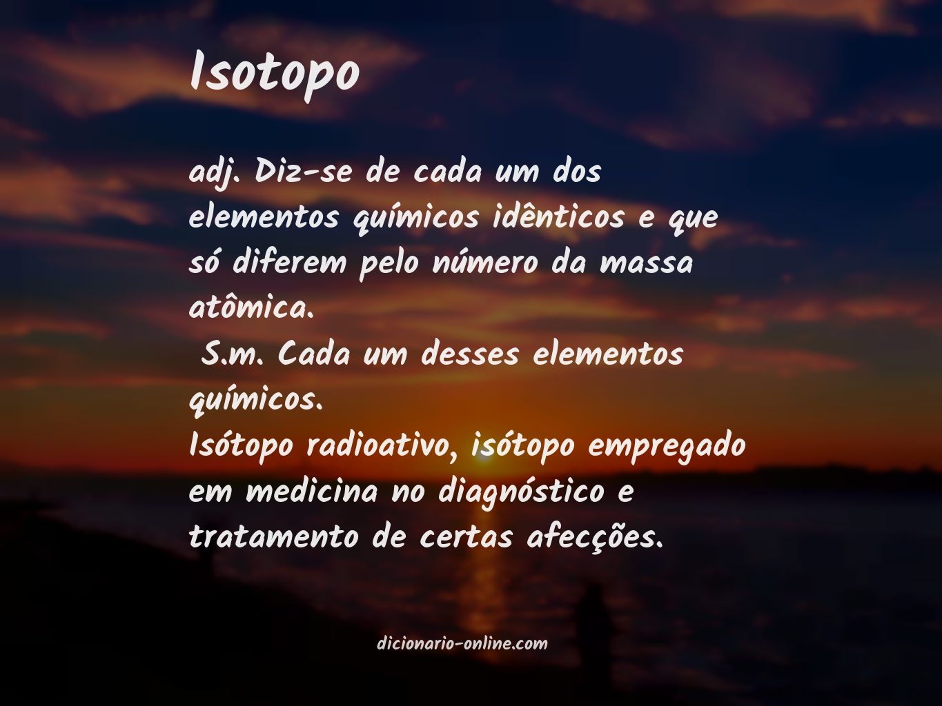 Significado de isotopo