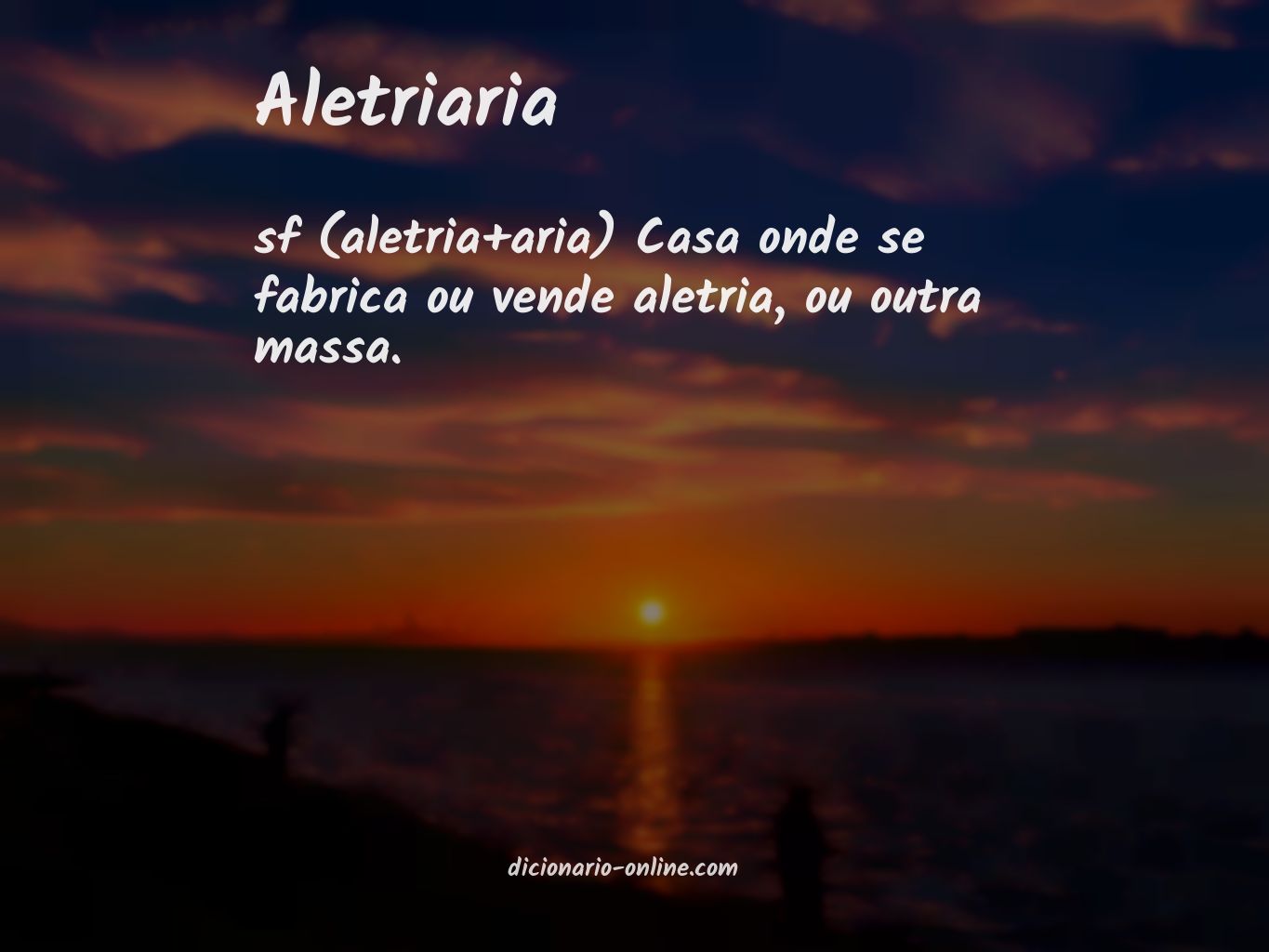 Significado de aletriaria