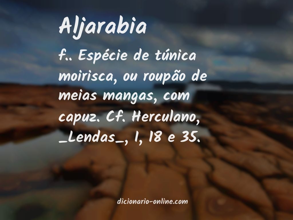 Significado de aljarabia