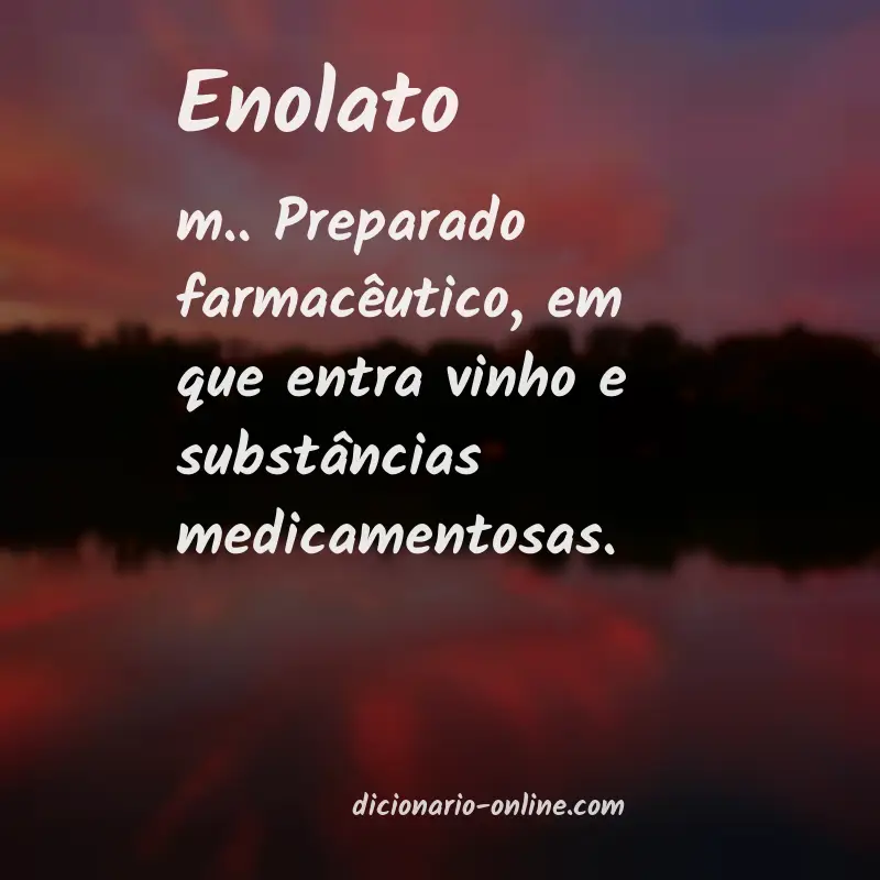 Significado de enolato