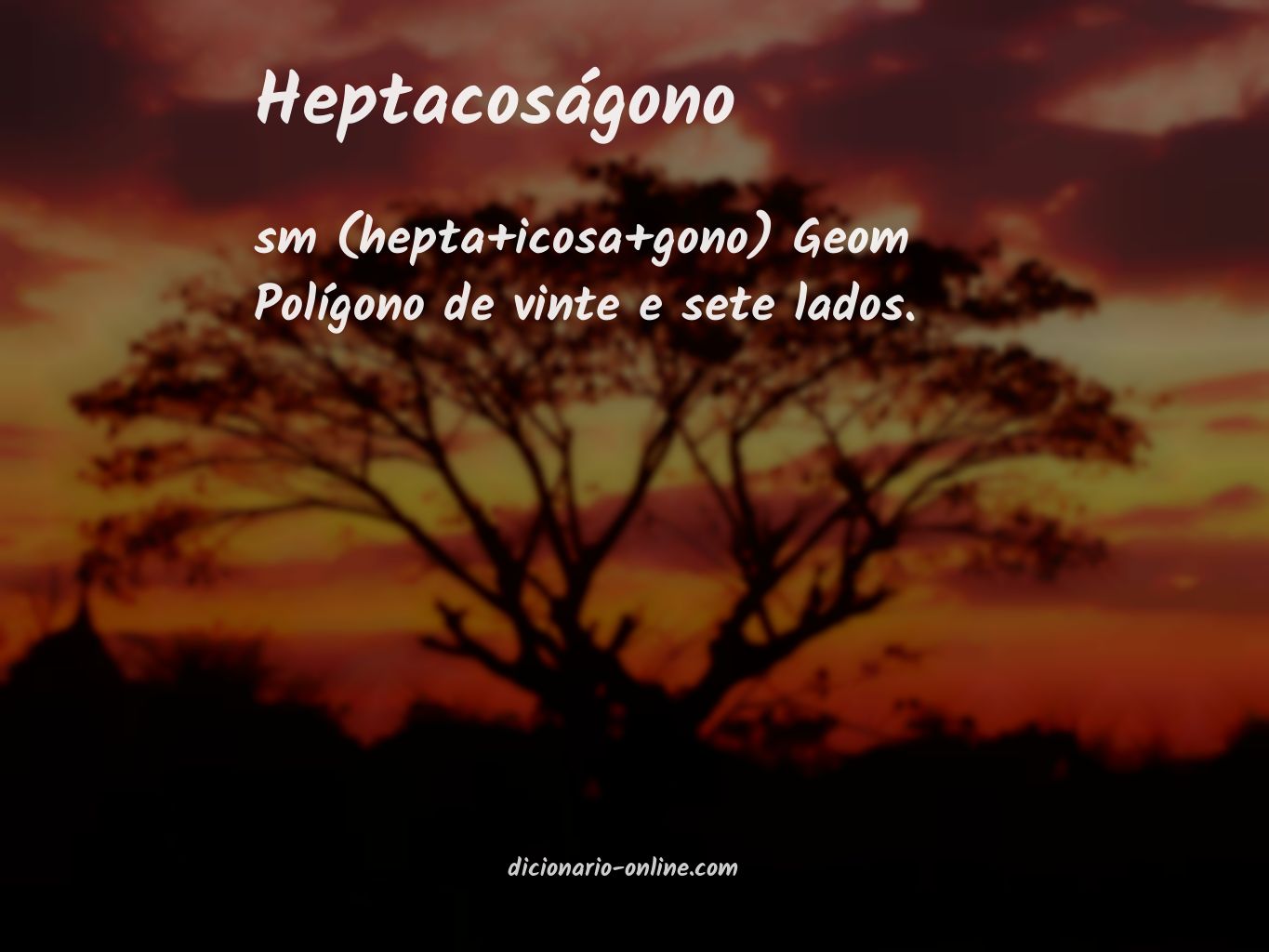 Significado de heptacoságono