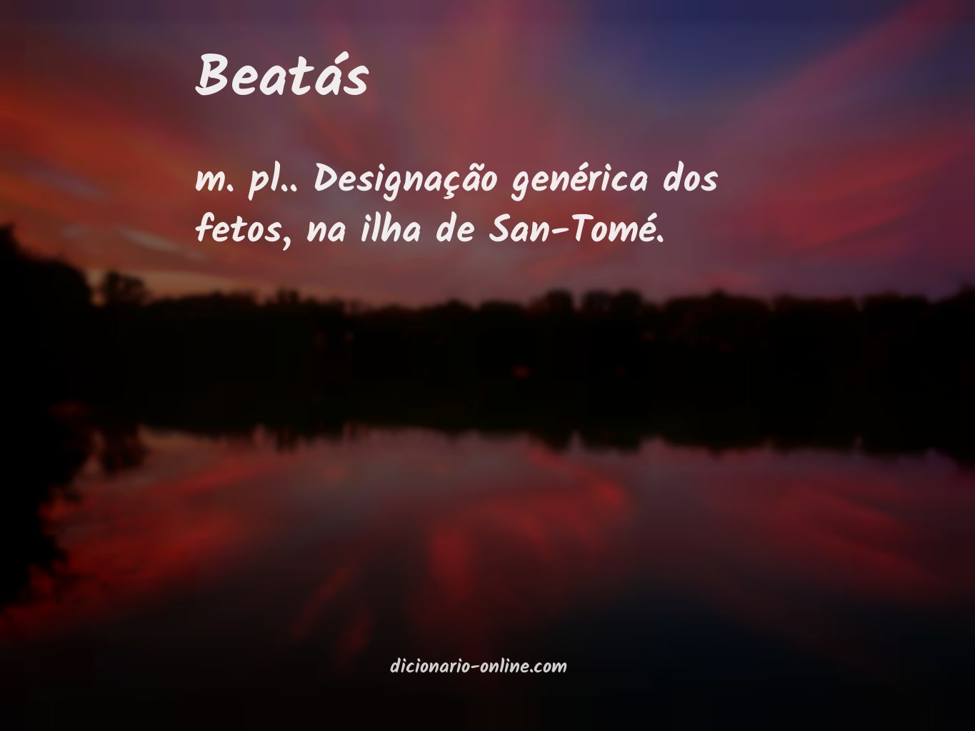 Significado de beatás