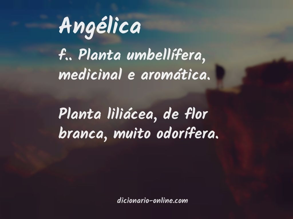 Significado de angélica