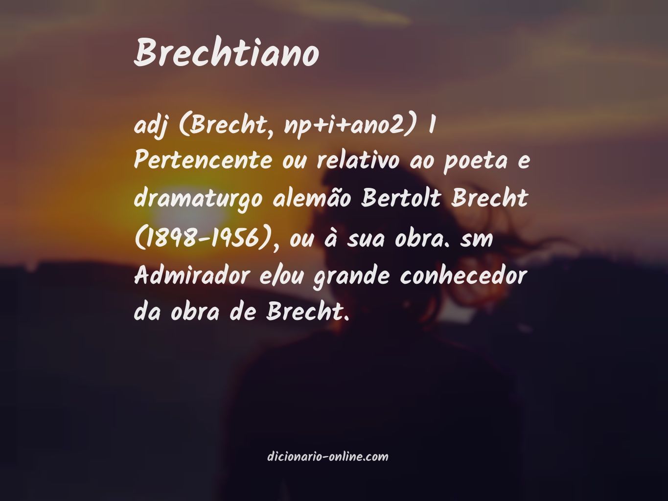 Significado de brechtiano