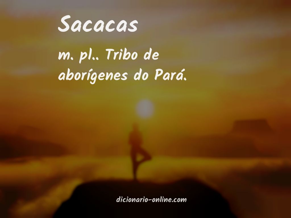 Significado de sacacas