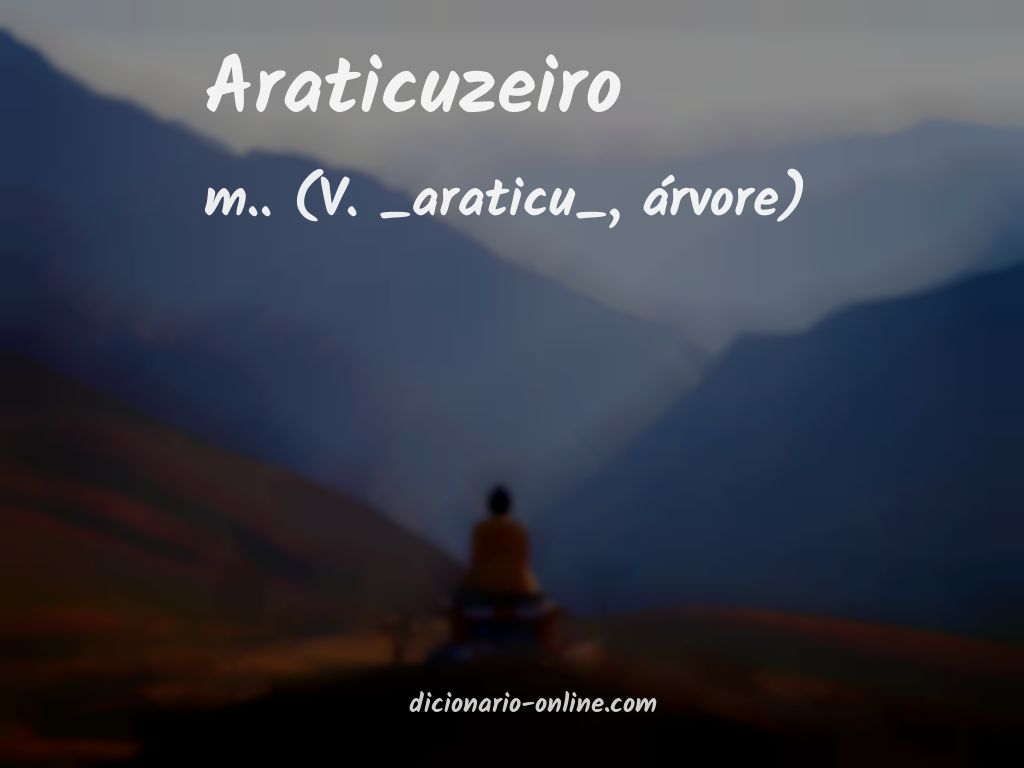 Significado de araticuzeiro