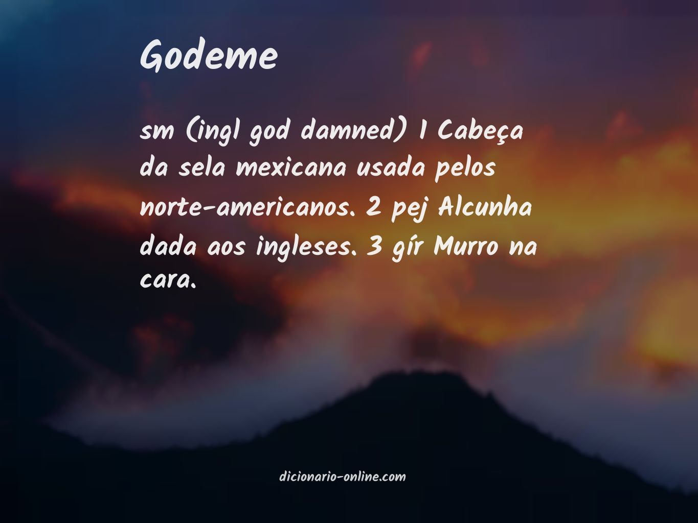 Significado de godeme