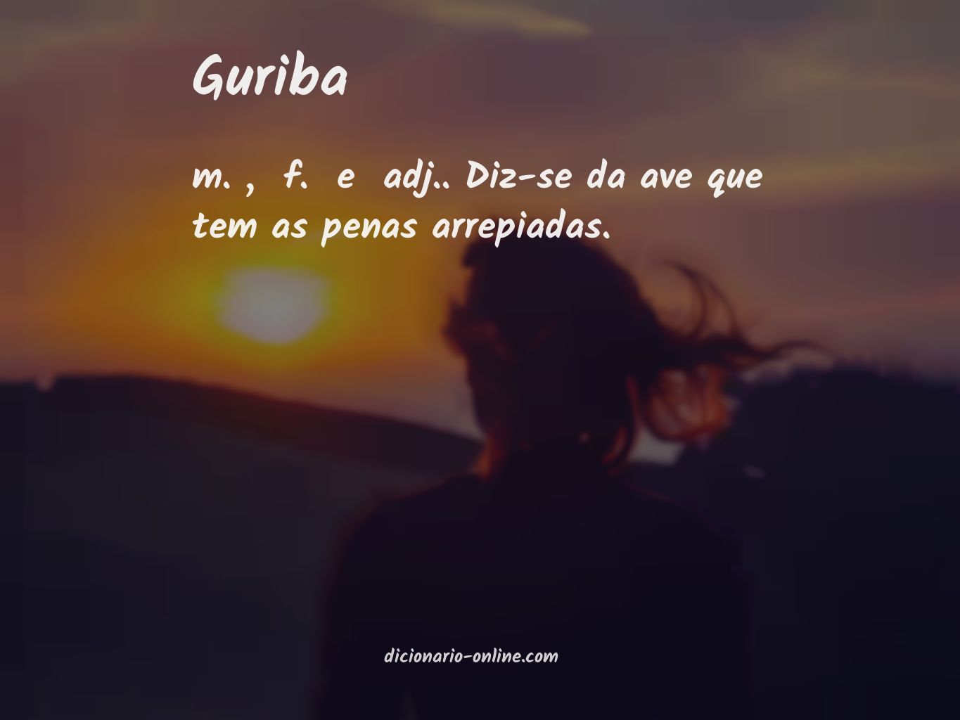 Significado de guriba