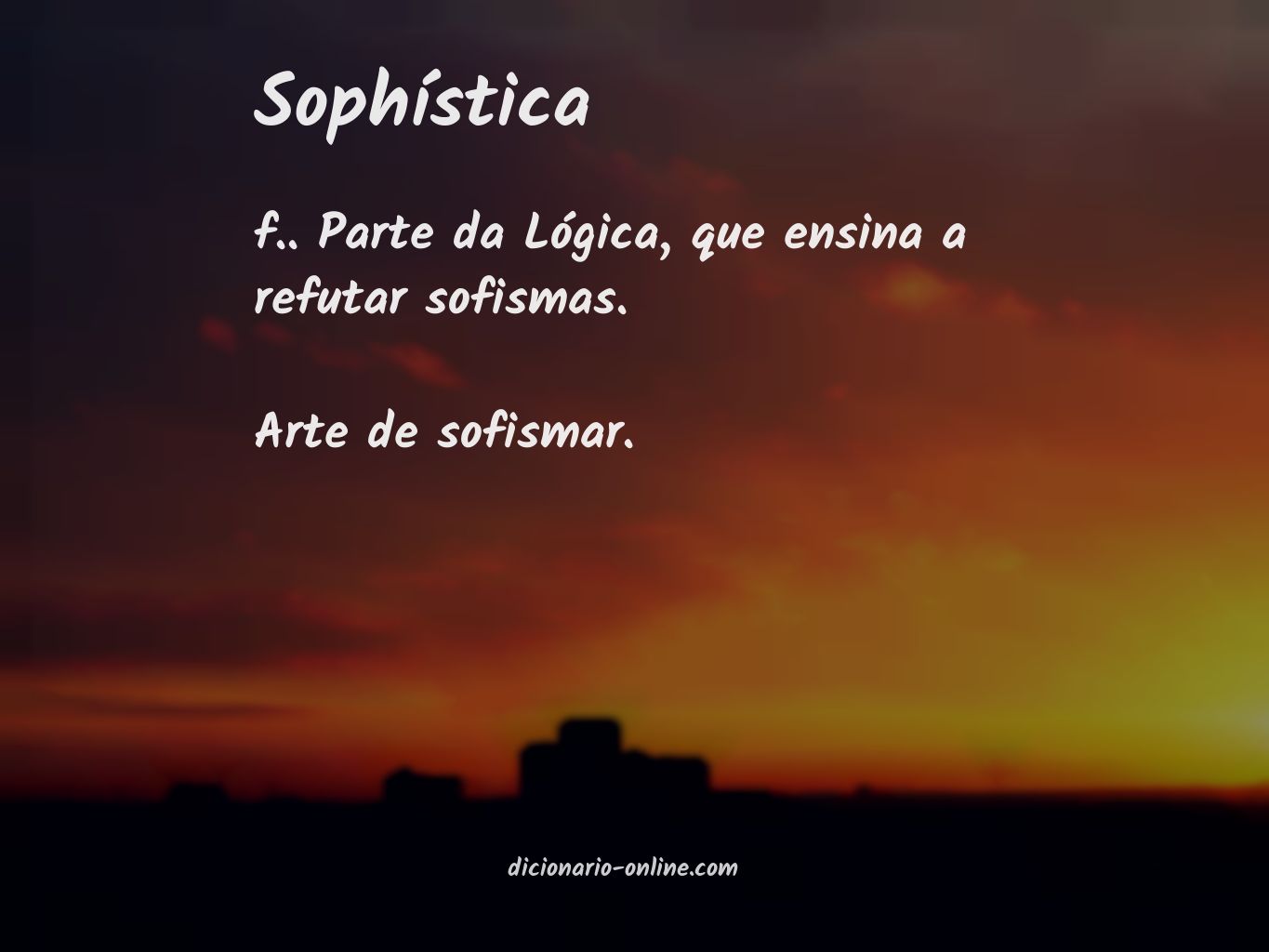 Significado de sophística