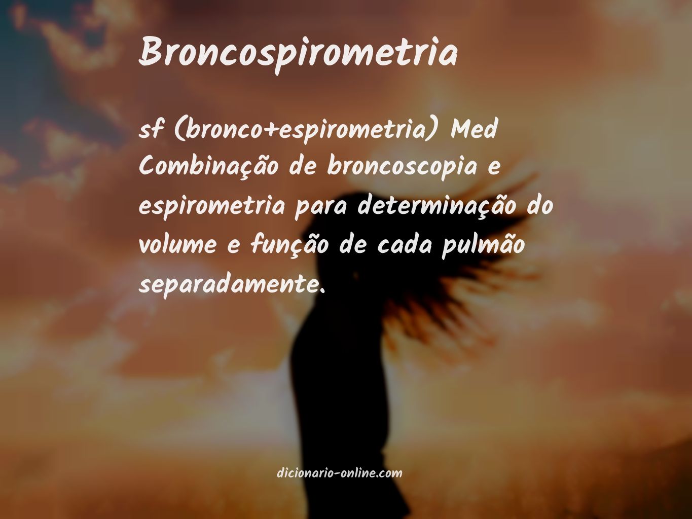 Significado de broncospirometria