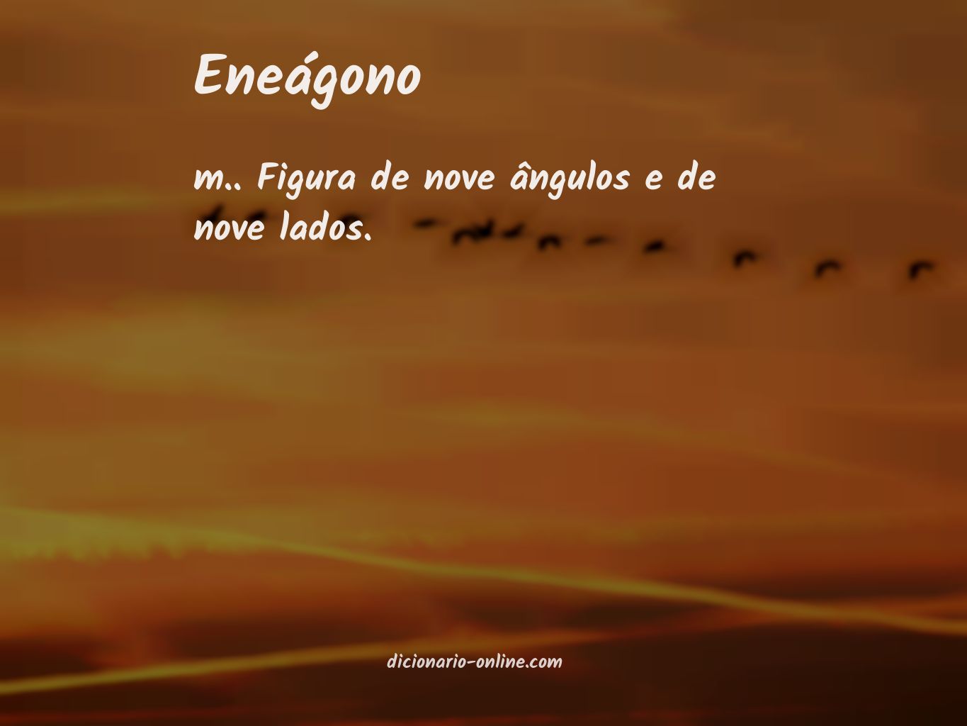 Significado de eneágono