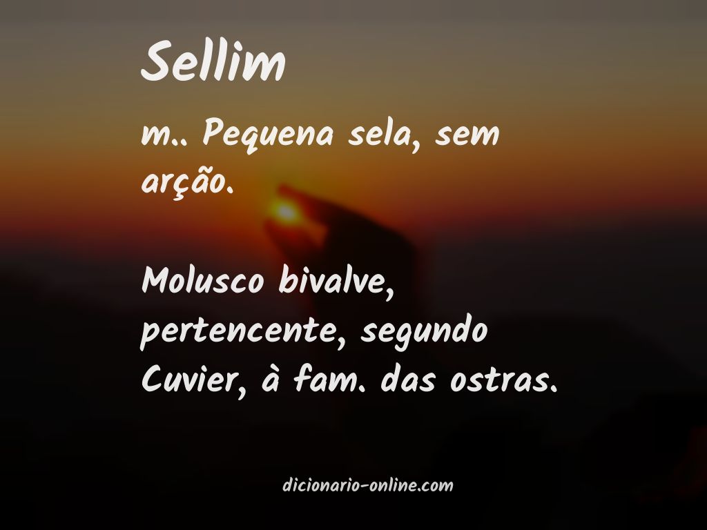 Significado de sellim