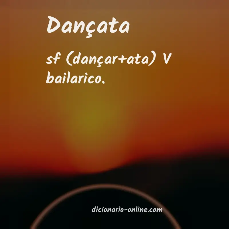 Significado de dançata