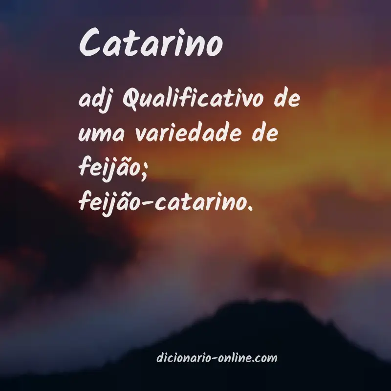 Significado de catarino