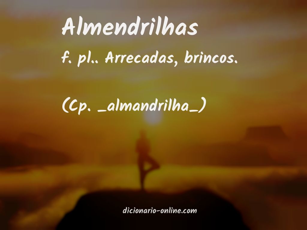 Significado de almendrilhas