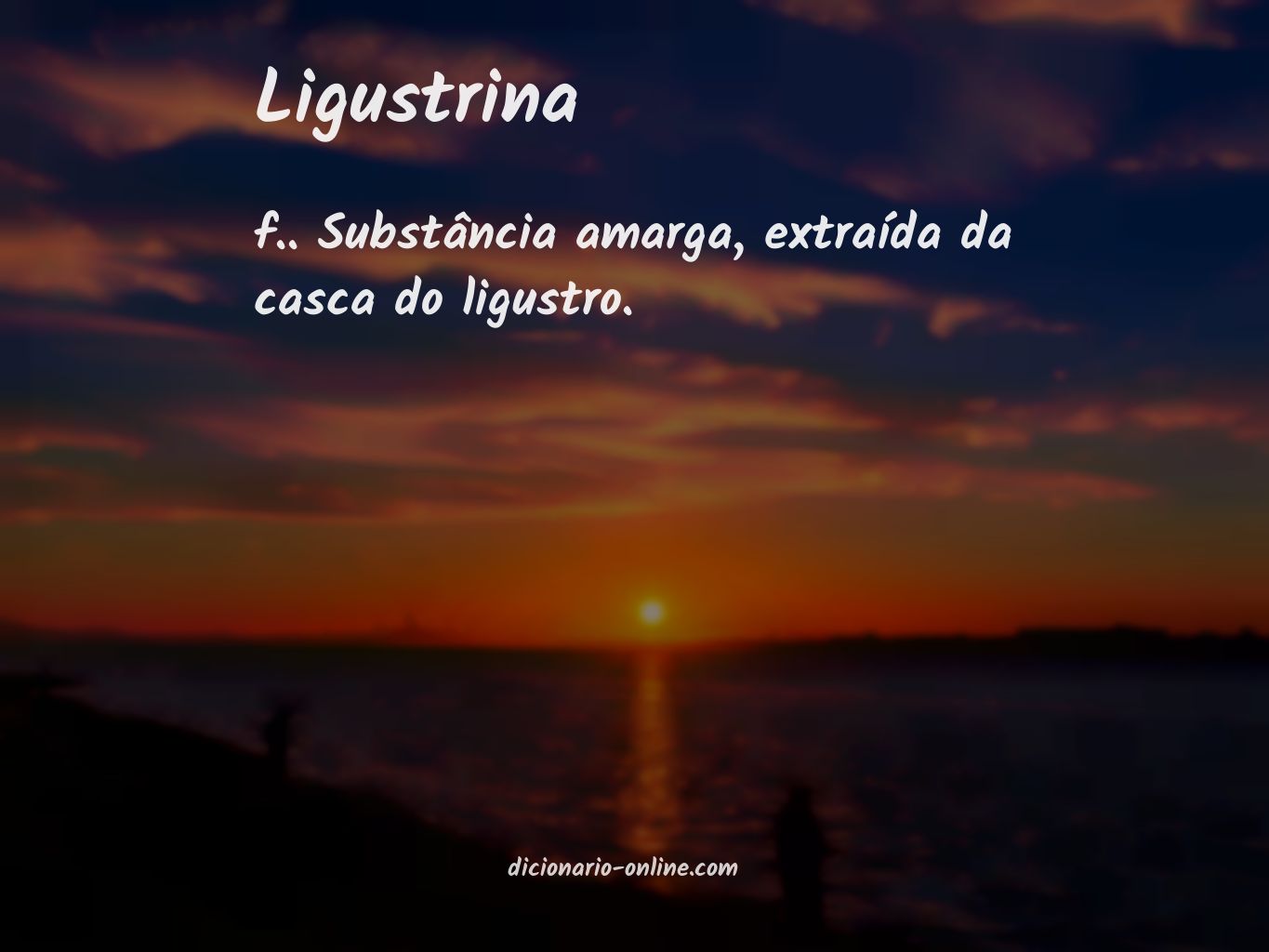 Significado de ligustrina