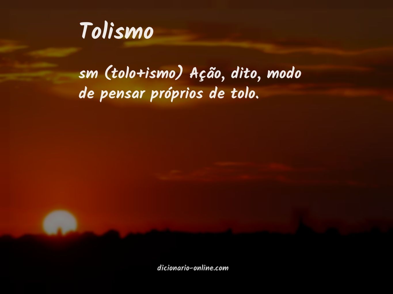 Significado de tolismo