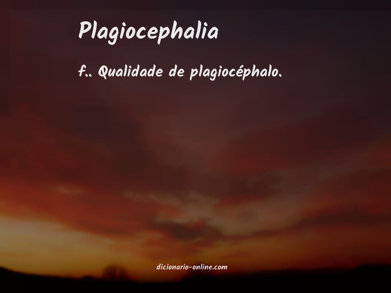 Significado de plagiocephalia