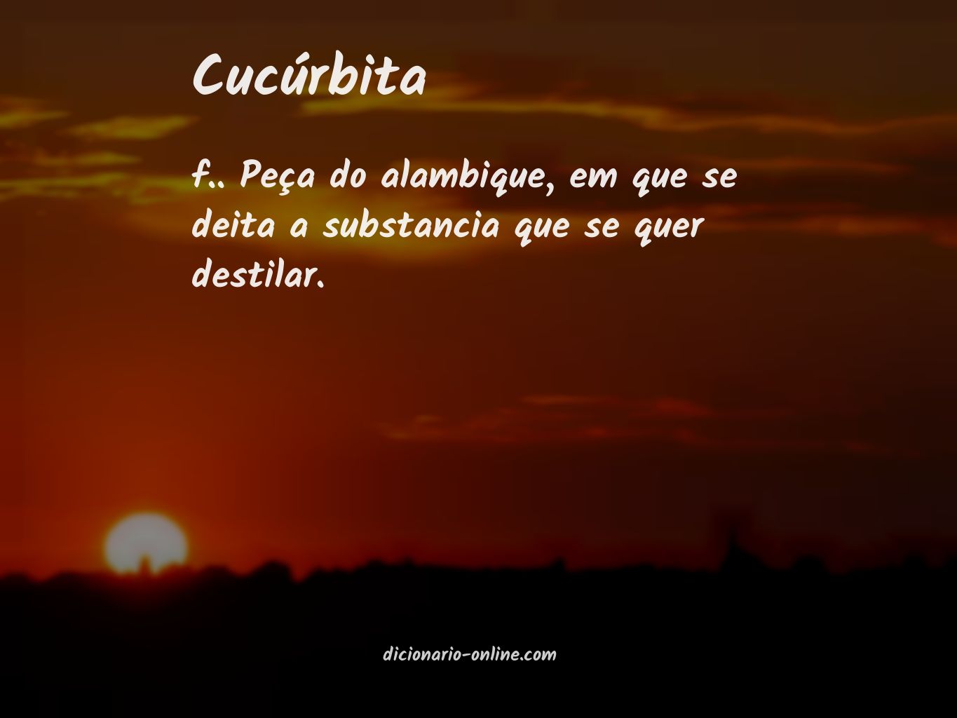 Significado de cucúrbita