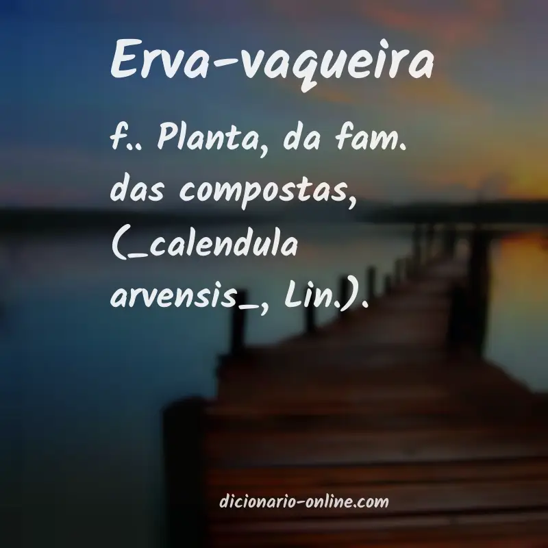 Significado de erva-vaqueira