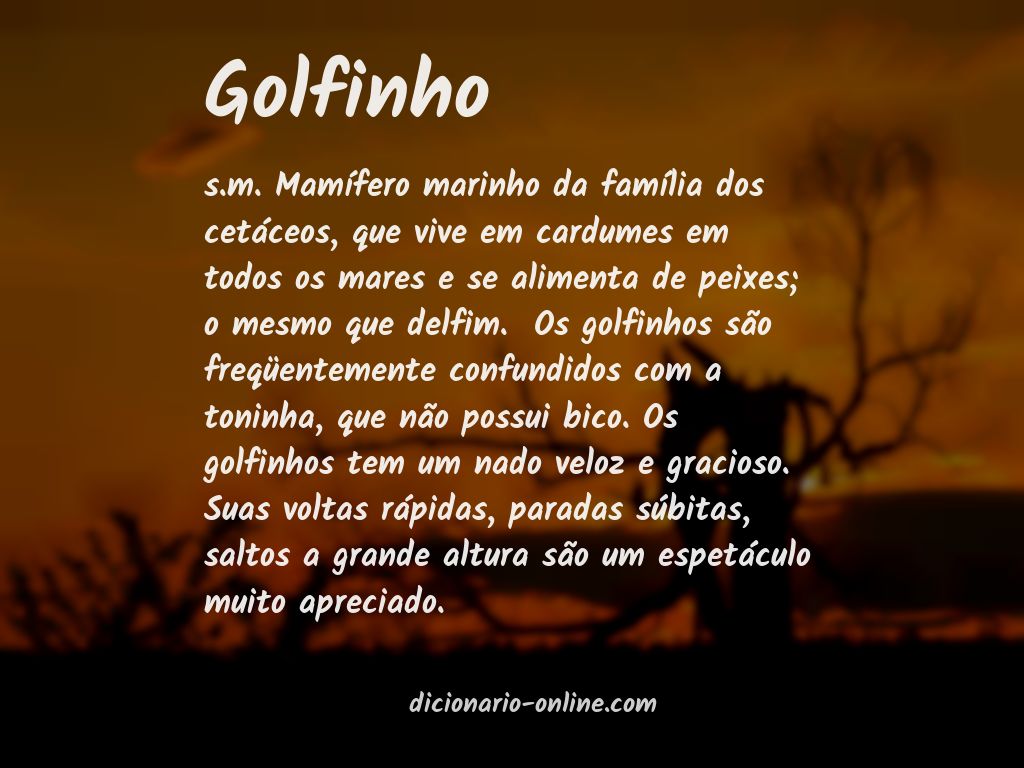 Significado de golfinho