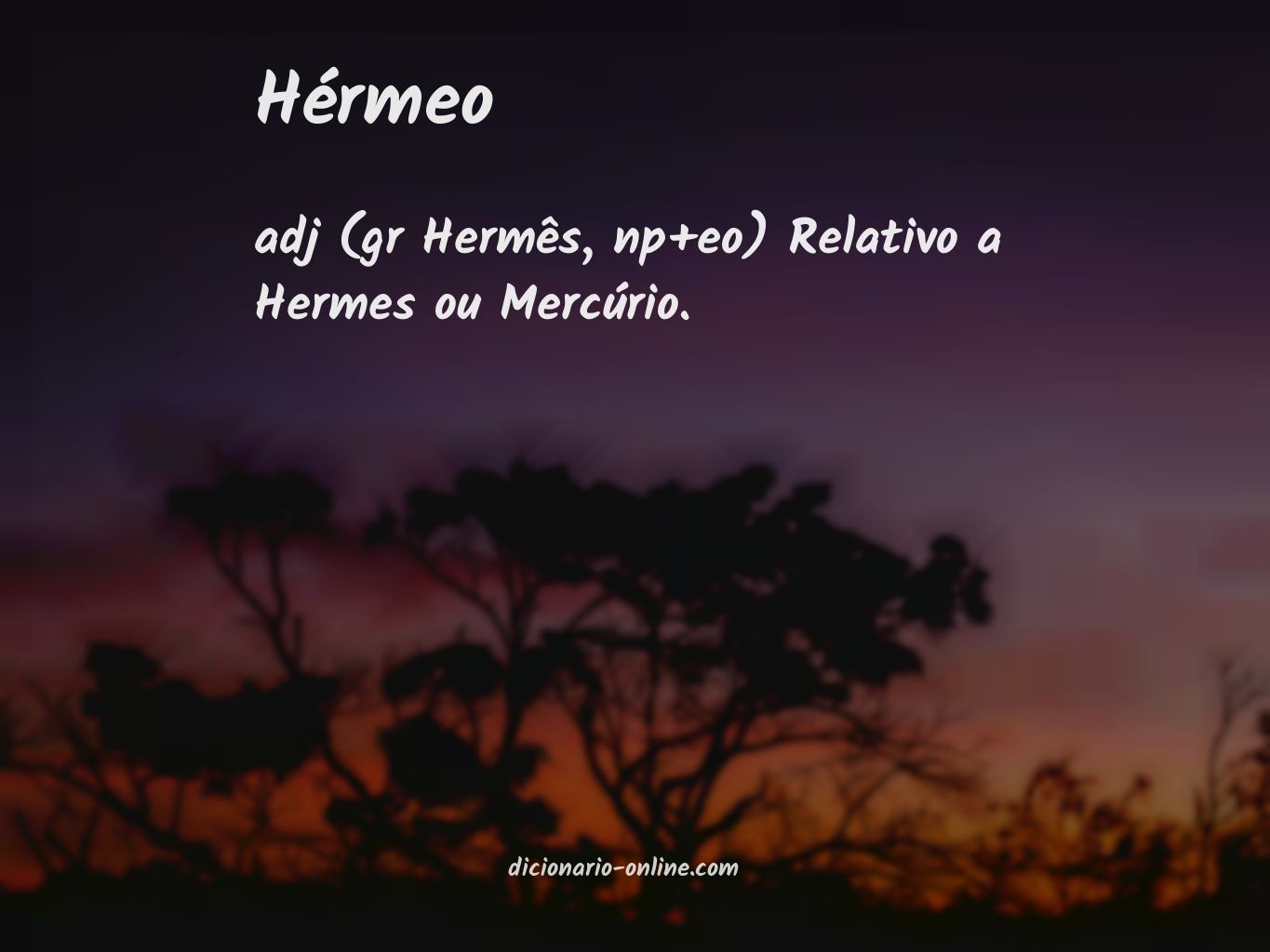 Significado de hérmeo