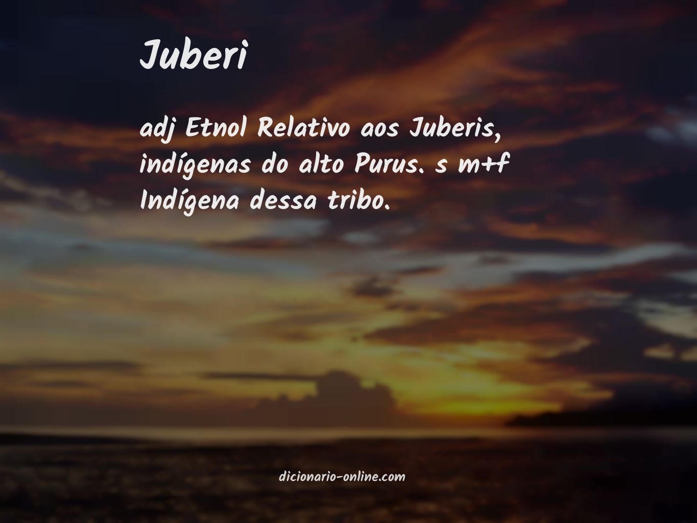 Significado de juberi