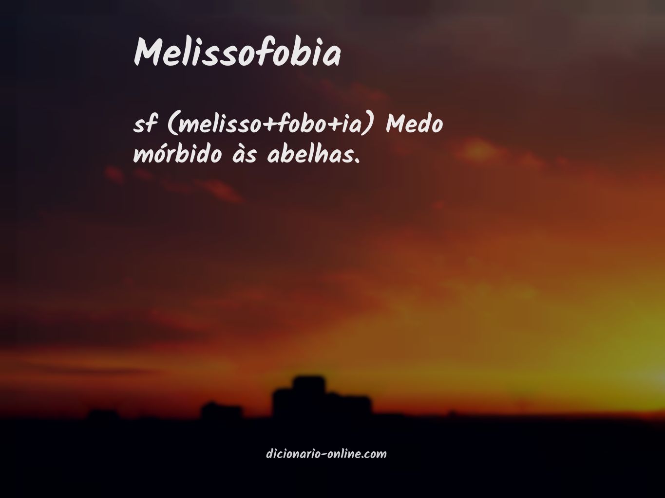 Significado de melissofobia