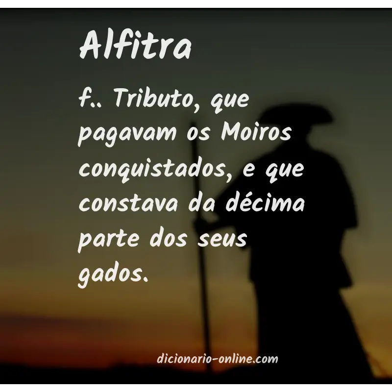 Significado de alfitra