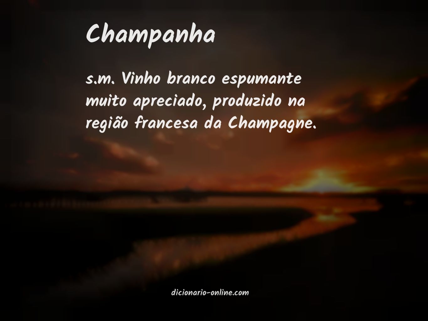 Significado de champanha