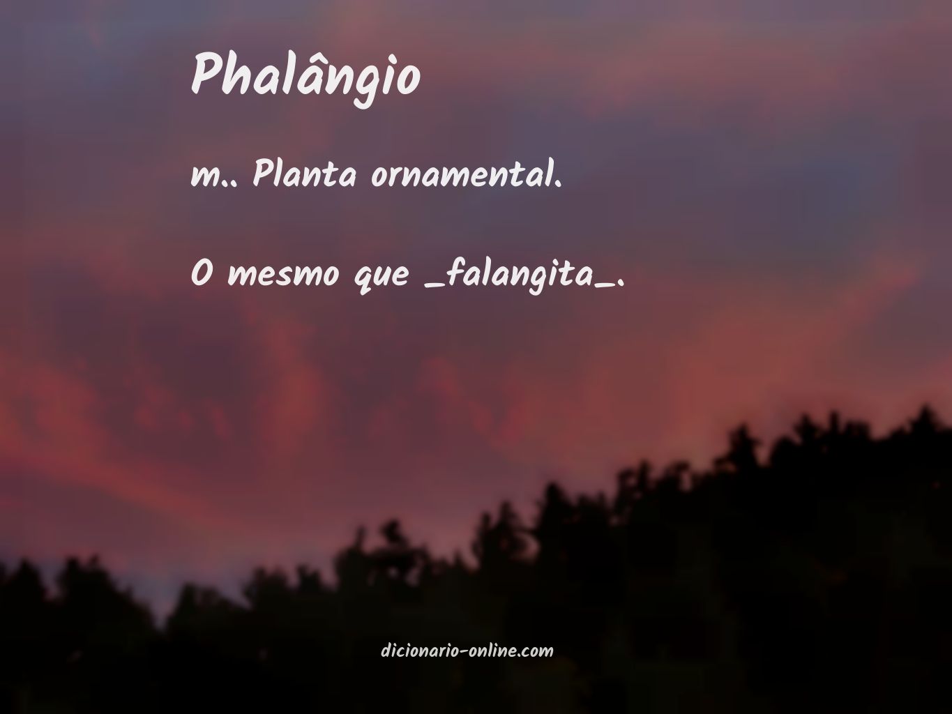 Significado de phalângio