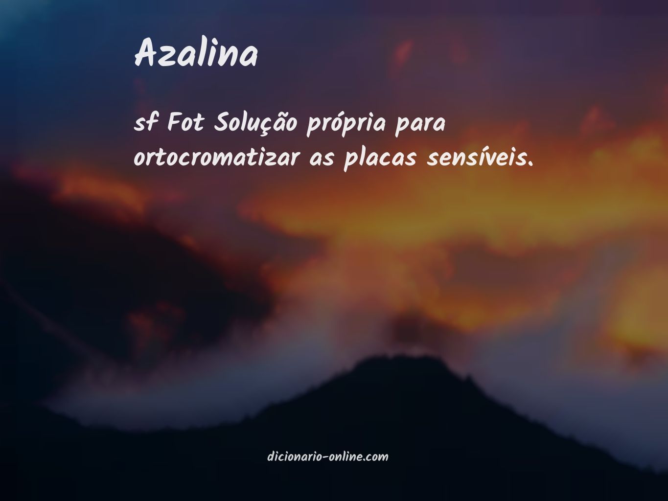 Significado de azalina