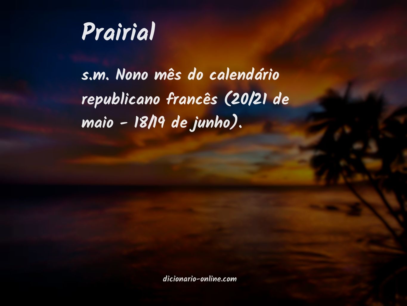 Significado de prairial