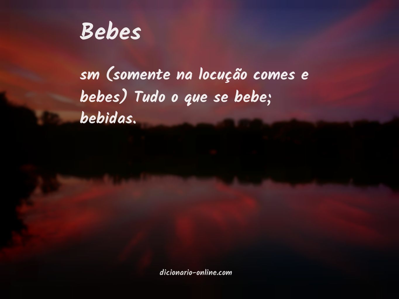 Significado de bebes