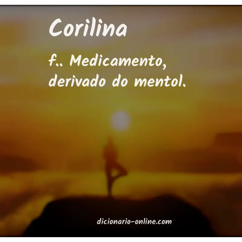 Significado de corilina