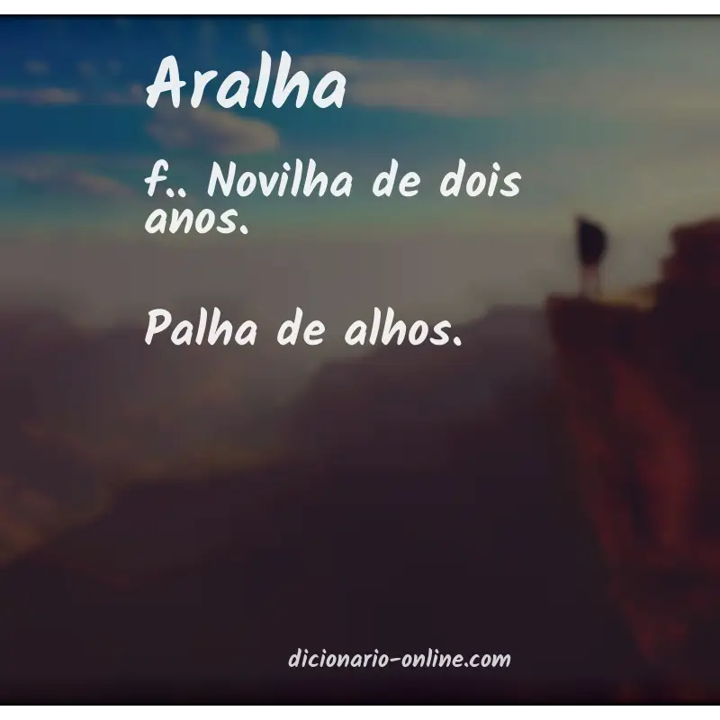 Significado de aralha