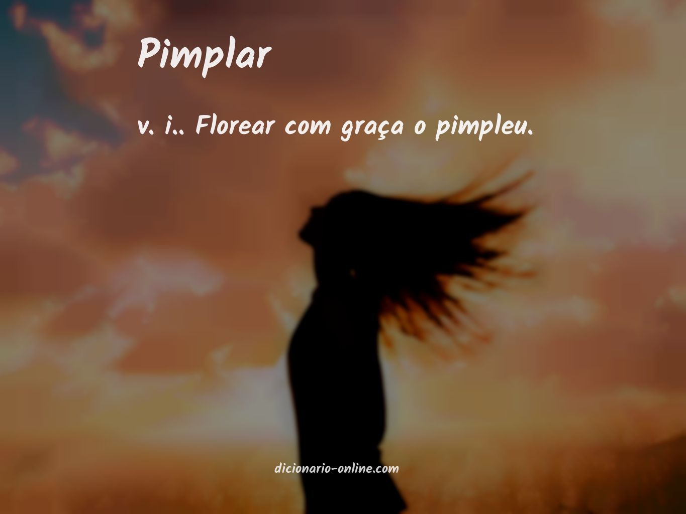 Significado de pimplar