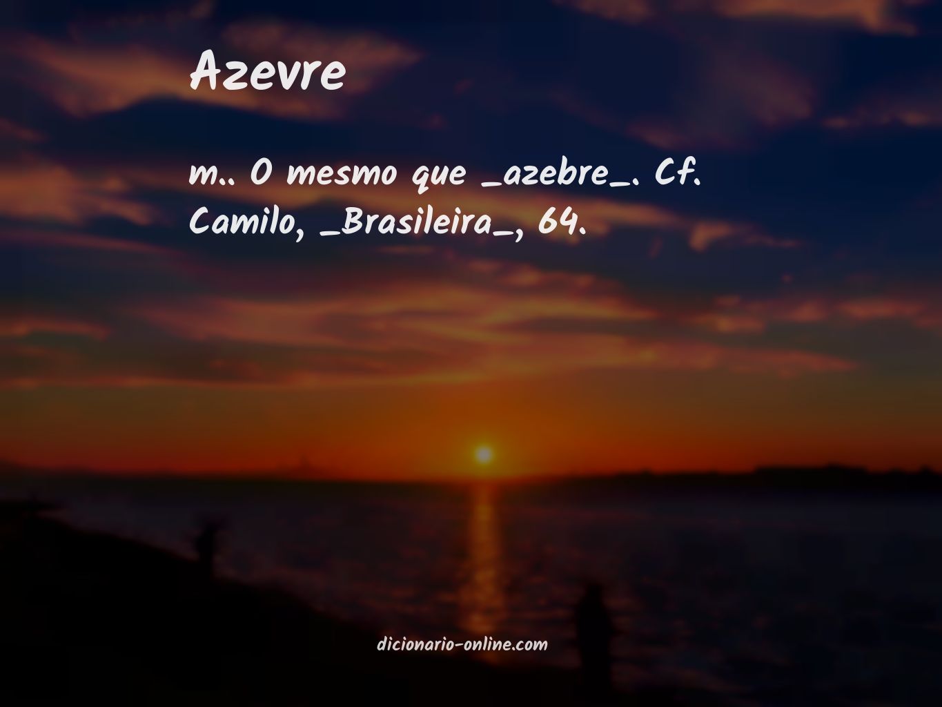 Significado de azevre